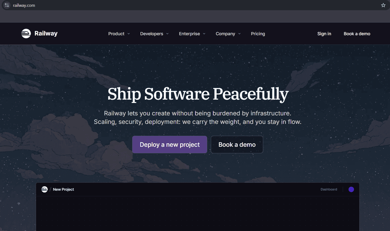 Railway - Ship Software Peacefully