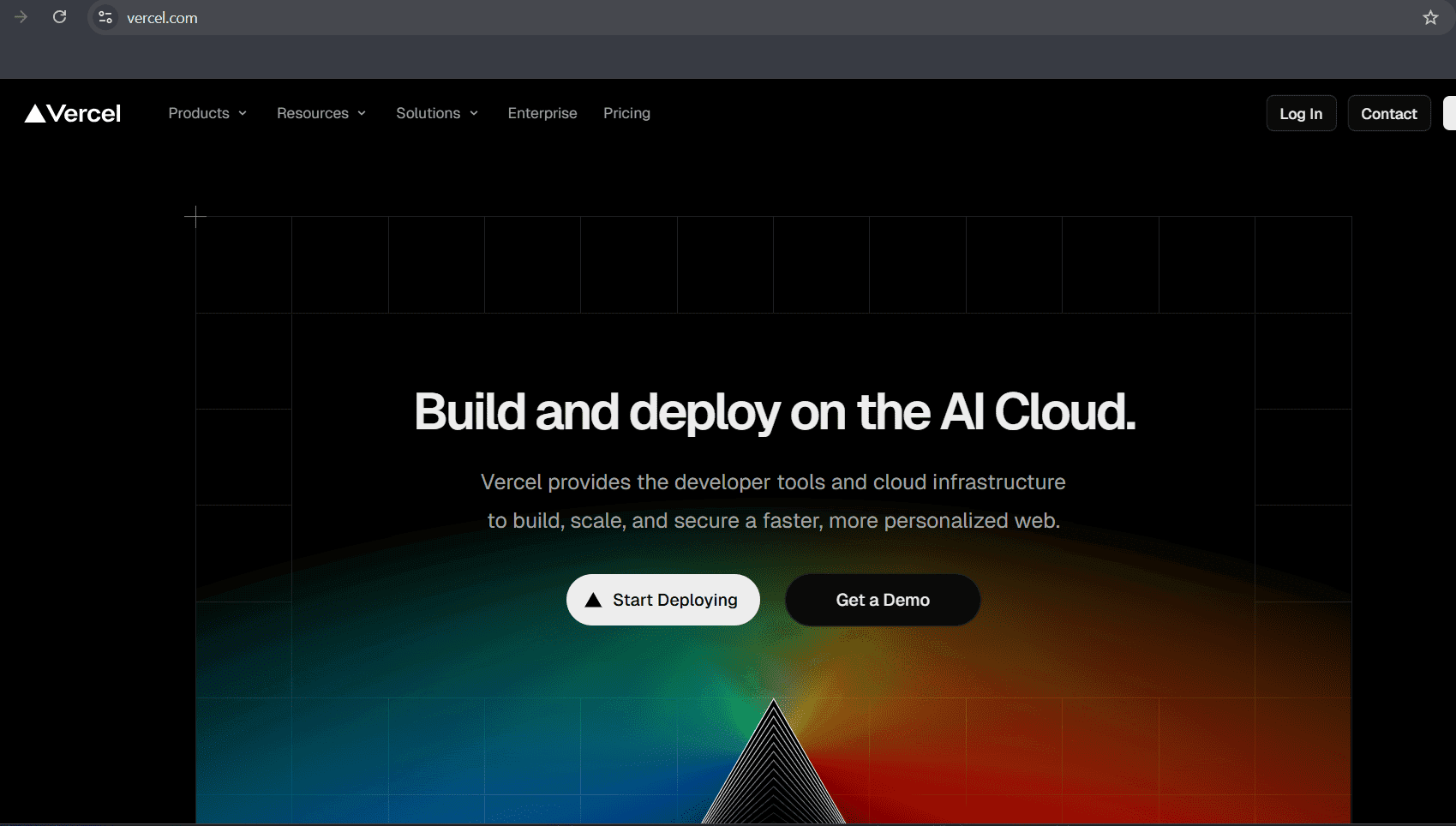Vercel - Build and deploy on the AI Cloud